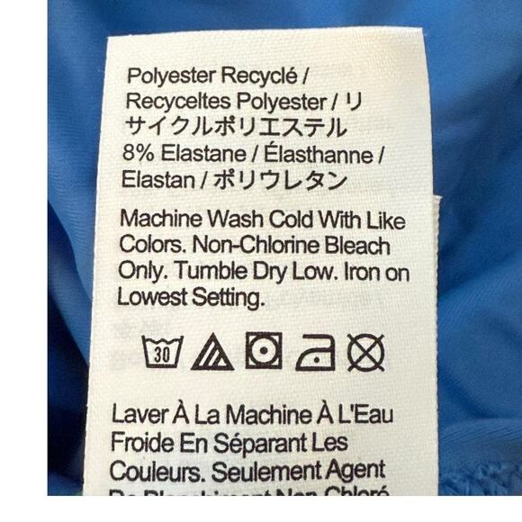 NEW J. Crew Women’s Size 0 Scrunchie-strap Plunge One-Piece In Blue NWT - Picture 5 of 6